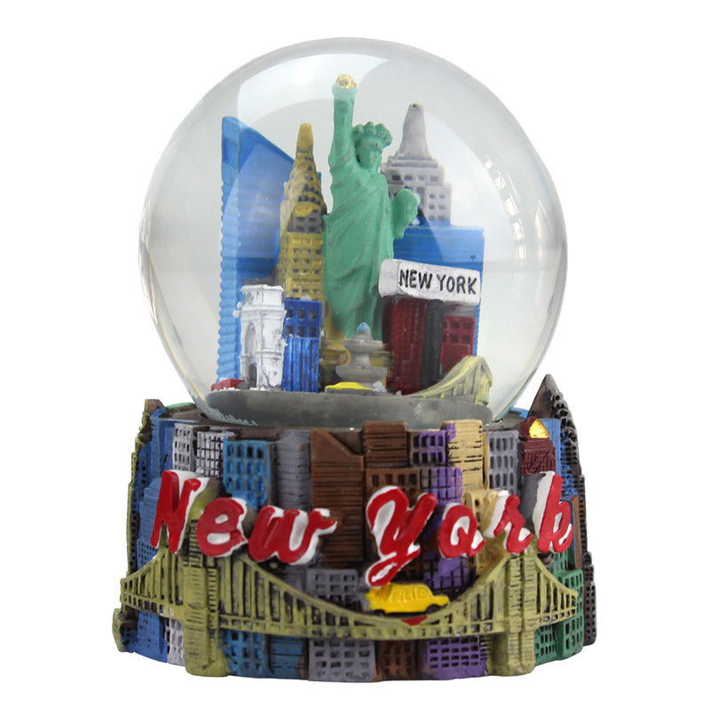 New York City/ NYC Skyline/Statue of Liberty Design - Snow Globe