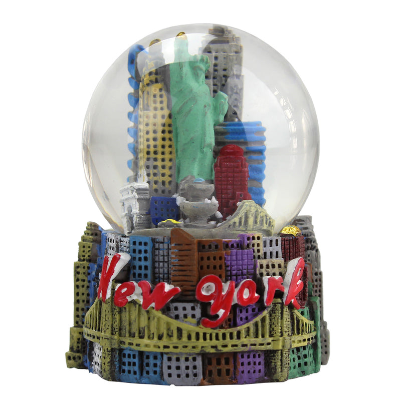 New York City/ NYC Skyline/Statue of Liberty Design - Snow Globe