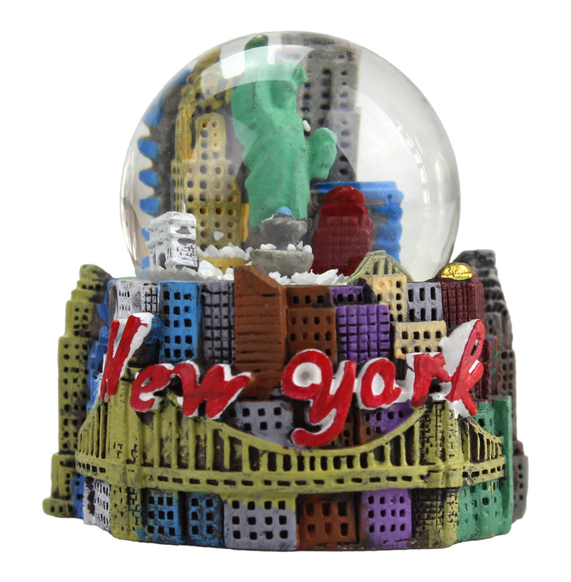 New York City/ NYC Skyline/Statue of Liberty Design - Snow Globe