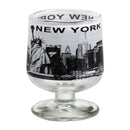 New York Skyline Design Mini Wine Glass - 1.4oz