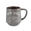 New York Skyline Drawing/Taxi - Design - Ceramic Coffee Mug - 11oz