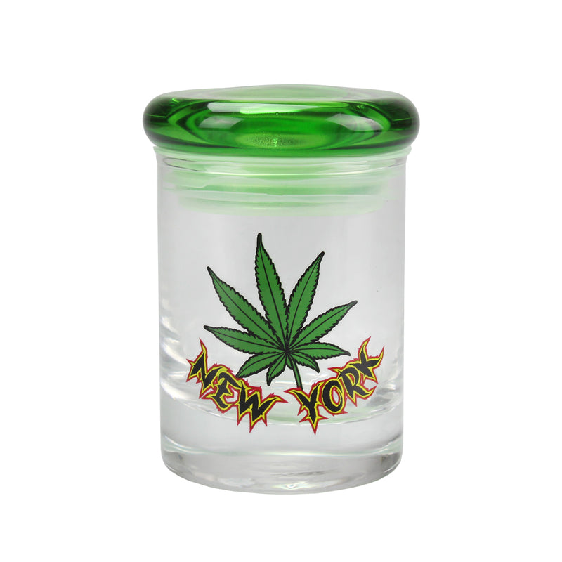 New York/with Airtight Seal Lid/ For Coffee, Tea, Spice and More/Mini Storage Cannabis Jars