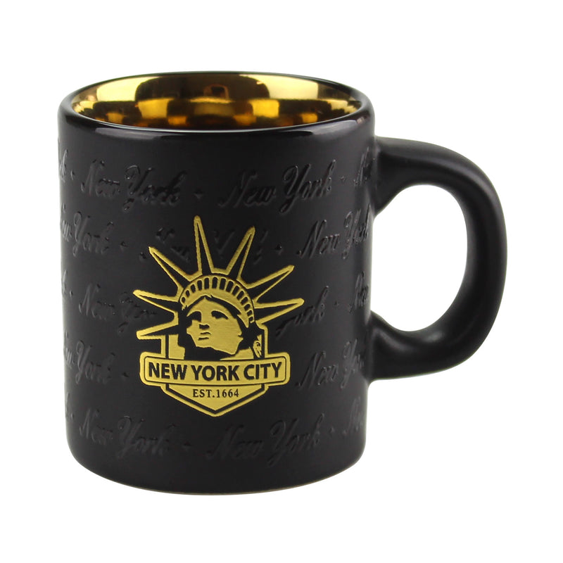 Statue of Liberty - New York City - Ceramic Mini Coffee/Tea  Mug - 4oz