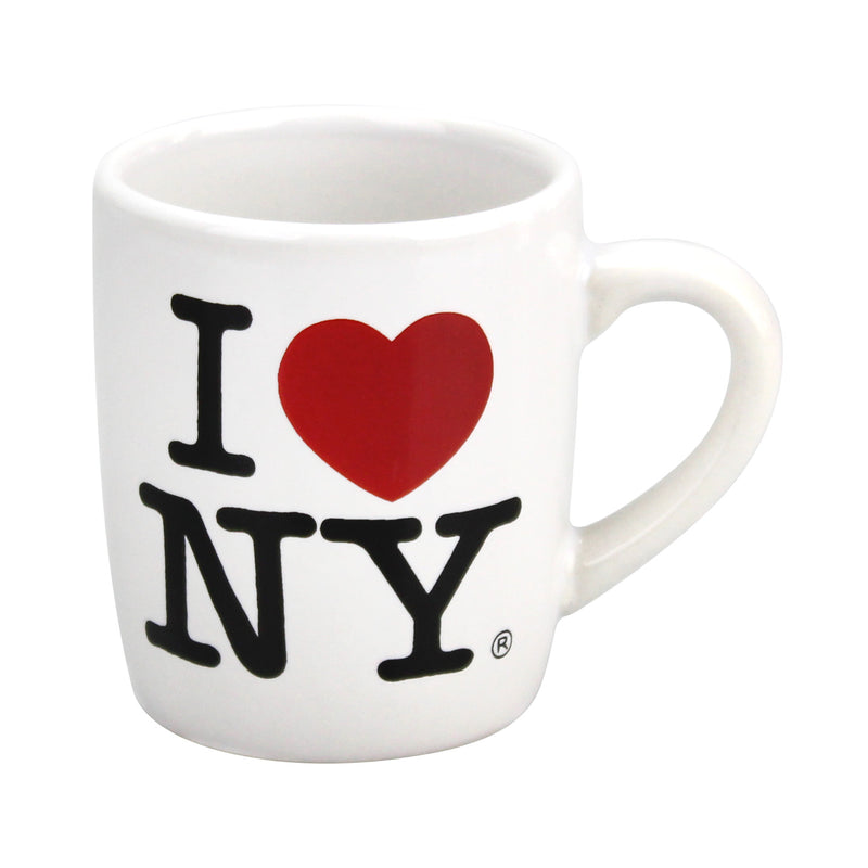 I Love NY - Mini Coffee/Tea- Ceramic Mug - 4oz