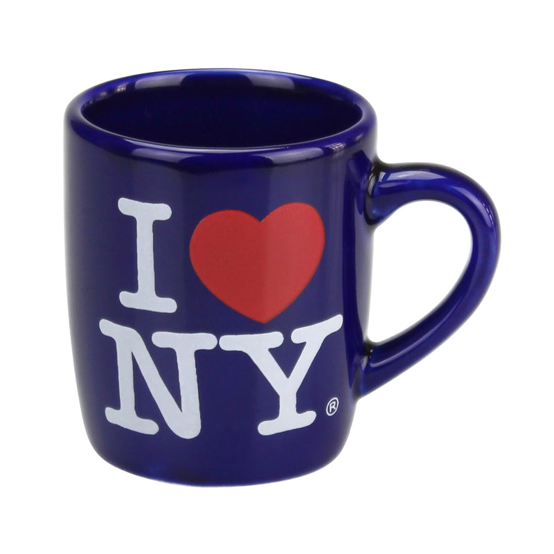 I Love NY - Mini Coffee/Tea- Ceramic Mug - 4oz