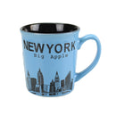 New York Big Apple City Skyline Ceramic Mini Mugs - 4oz
