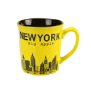 New York Big Apple City Skyline Ceramic Mini Mugs - 4oz