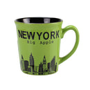 New York Big Apple City Skyline Ceramic Mini Mugs - 4oz