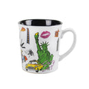New York Jumbo Ceramic Mini Mugs - 4oz