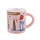 New York Ceramic Mini Mugs - 4oz
