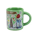 New York Ceramic Mini Mugs - 4oz