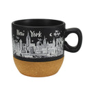 New York City Nightscape Cork Mug - 4oz