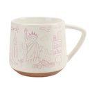 NYC Icons Sketch Mug – Statue of Liberty & Skyline – 11oz
