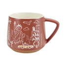 NYC Icons Sketch Mug – Statue of Liberty & Skyline – 11oz