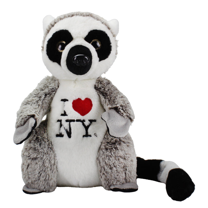 I Love NY - Large Lemur Plush Toy