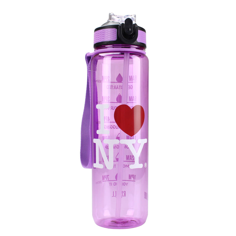 I Love NY Water Bottle - 900 ML