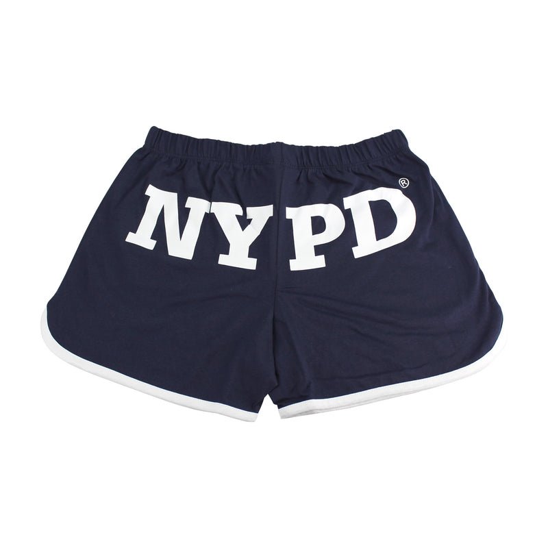 NYPD Ladies French Terry Sport Shorts (With Pockets)