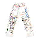MTA New York Subway Map - Kids Pants Pajama Bottoms