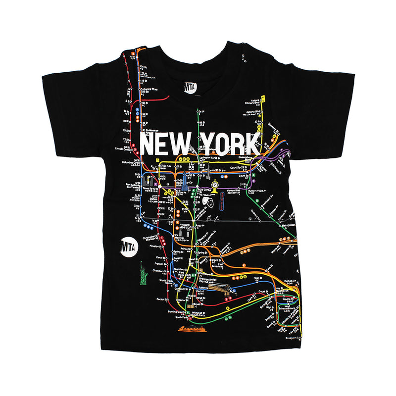 MTA New York Subway Map - Infant T-Shirts