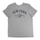 New York Lettering Style with Skyline/Taxi - T-Shirt