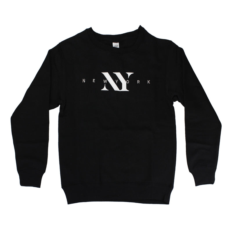 New York(Logo) Embroidered Sweat Shirt