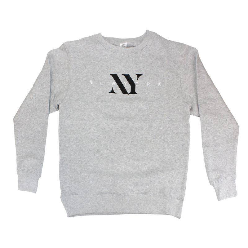 New York(Logo) Embroidered Sweat Shirt