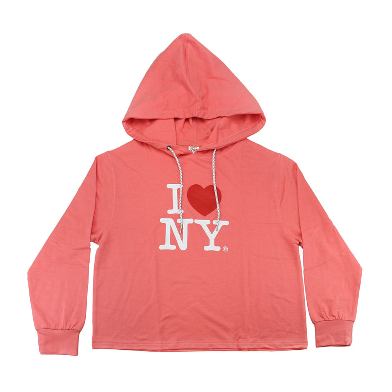 I Love NY Ladies French Terry Hoodie