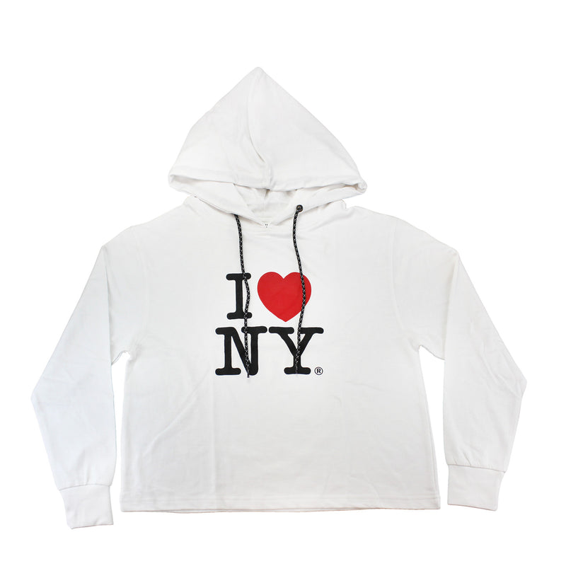 I Love NY Ladies French Terry Hoodie