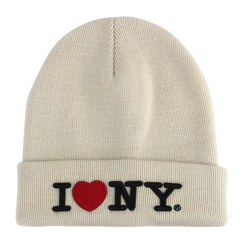 Official Licensed I Love NY Winter Beanie Hat