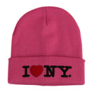 Official Licensed I Love NY Winter Beanie Hat