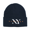 Official Licensed New York Embroidered Winter Beanie Hat