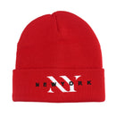 Official Licensed New York Embroidered Winter Beanie Hat