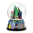 NYC Skyline w/ Statue of Liberty - Snow Globe
