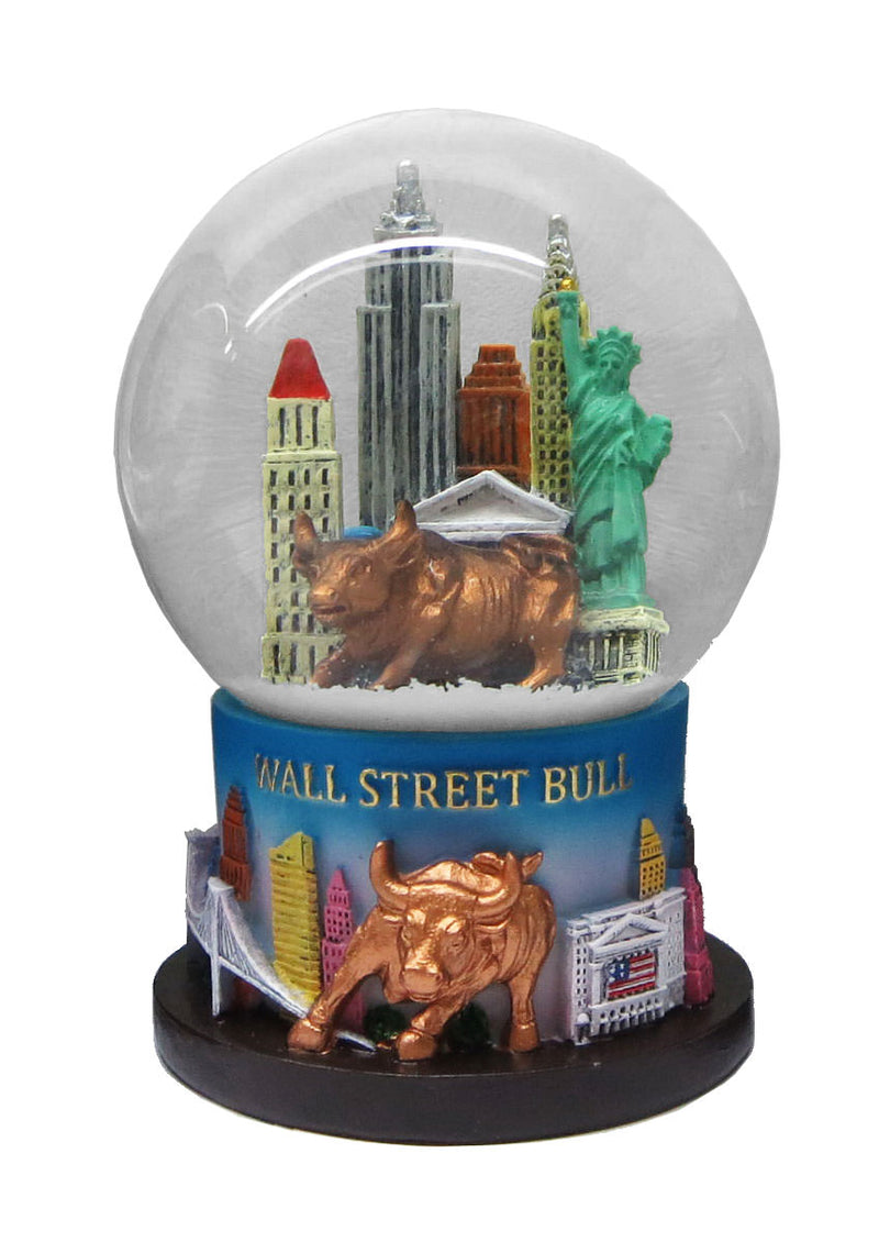 Wall Street Bull - Water/Snow Globe
