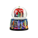 New York Big Red Apple w/ NYC Skyline Design - Snow Globe