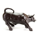 Black Wall Street Bull Stock Market NYC Figurine Statue