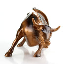 Wall Street Bull Stock Market NYC Figurine Statue