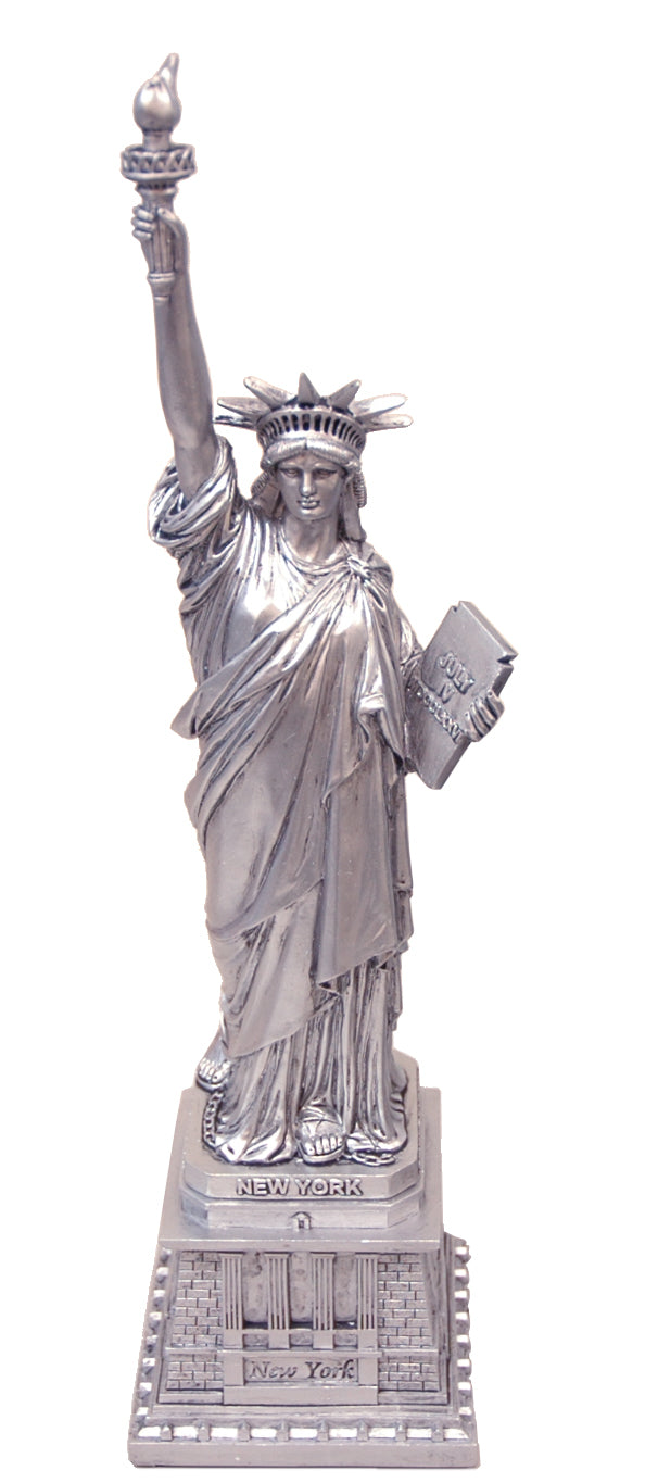 Statue of Liberty Silver Figurine