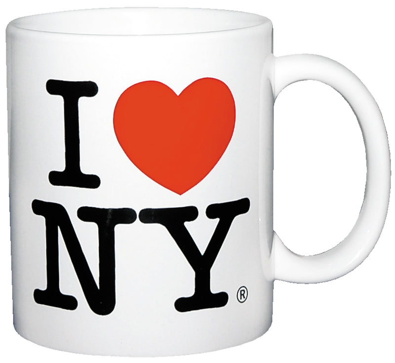 I Love NY Ceramic Coffee Mug - 11oz