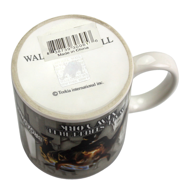 Wall Street Bull Ceramic Coffee Mug - 11oz