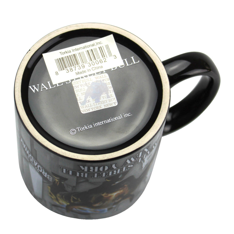 Wall Street Bull Ceramic Coffee Mug - 11oz