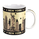 Brooklyn Bridge w/New York Skyline - Design - Ceramic Coffee Mug - 11oz