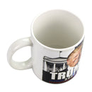 Donald Trump Royalty Mug - "Trump 2020"- White House & US Flag - Ceramic Coffee Mug - 11oz