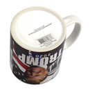 Donald Trump Royalty Mug - "Trump 2020"- White House & US Flag - Ceramic Coffee Mug - 11oz