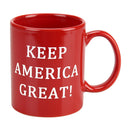 MAGA Red Ceramic Coffee Mug "KEEP AMERICA GREAT!" - 11oz