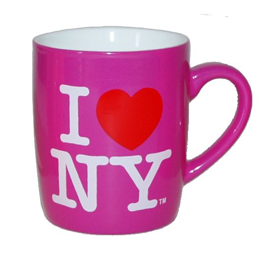 I Love NY - New Bone China Coffee Mug - 4oz