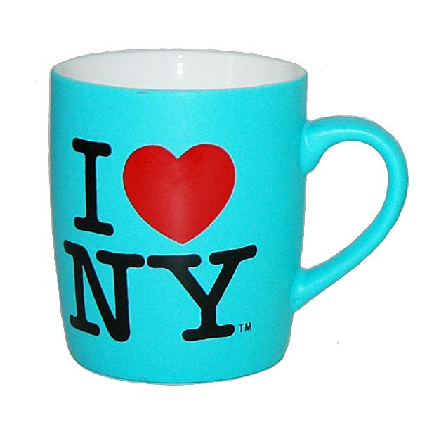I Love NY - New Bone China Coffee Mug - 4oz
