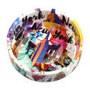 Water Color Designed New York - Ceramic Ashtray