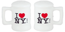 I Love NY Salt and Pepper Shaker Set (w/ Handles)