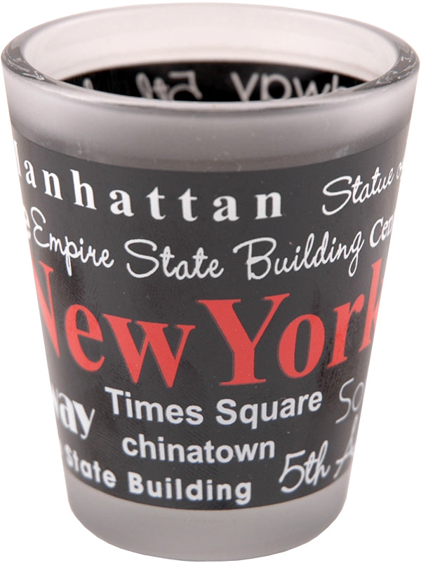 New York Letter Shot Glass - 1.5oz